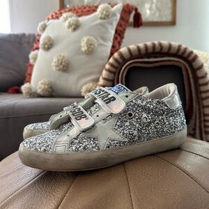 Golden Goose Old School Glitter Iridescent
